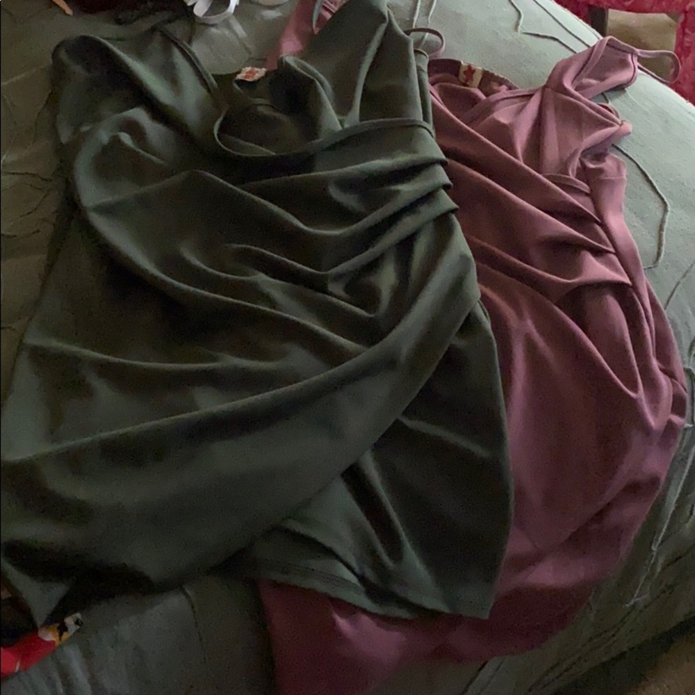 Wrap bodycon dresses